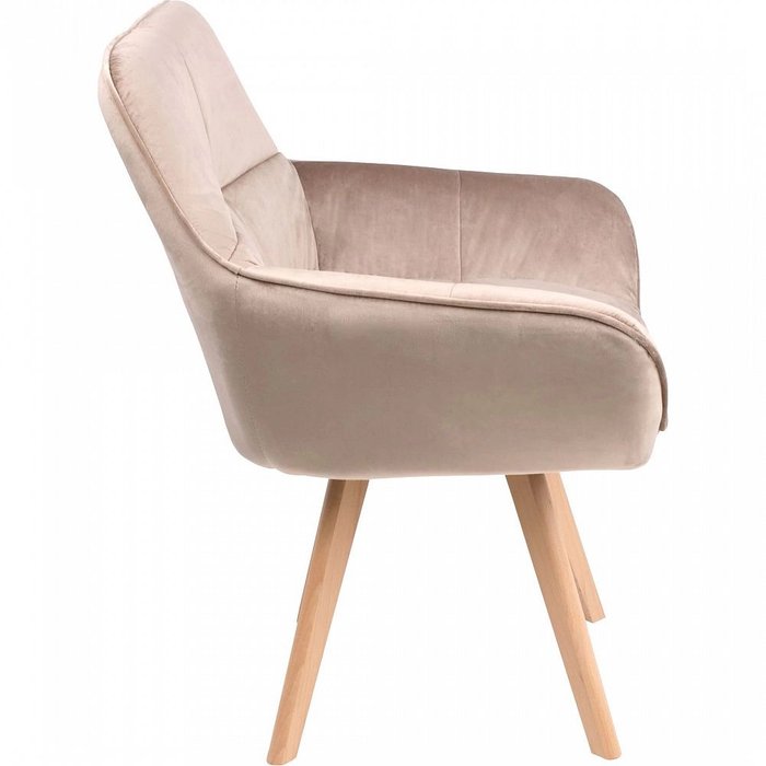 Кресло Soft бежевого цвета - лучшие Интерьерные кресла в INMYROOM