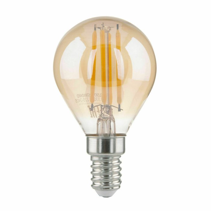 Филаментная светодиодная лампа G45 6W 3300K E14 тонированная BLE1408 Mini Classic F - лучшие Лампочки в INMYROOM