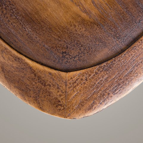Стул Брик коричневого цвета - лучшие Обеденные стулья в INMYROOM