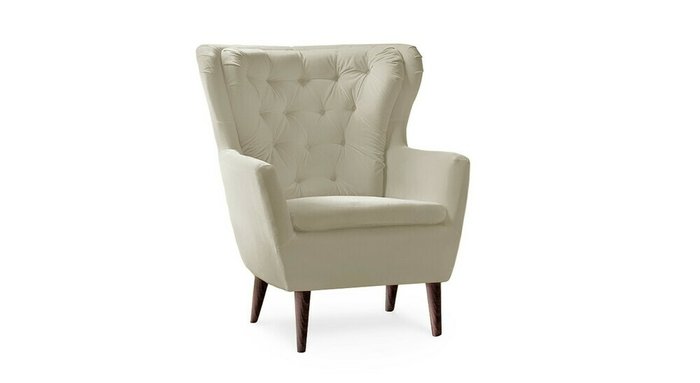Кресло Дерби бежевого цвета - лучшие Интерьерные кресла в INMYROOM