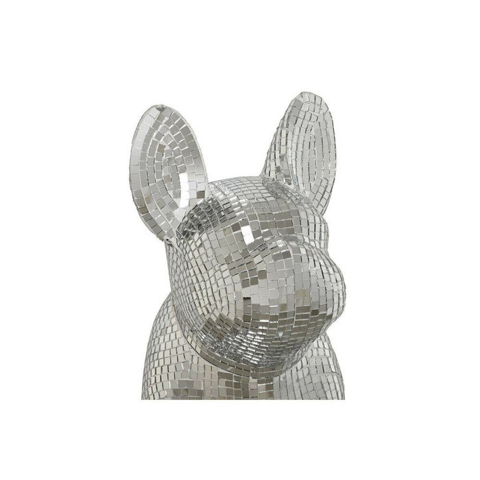 Декоративная фигура Серебристый Пёс 28 x 17 x 33 cm - лучшие Фигуры и статуэтки в INMYROOM