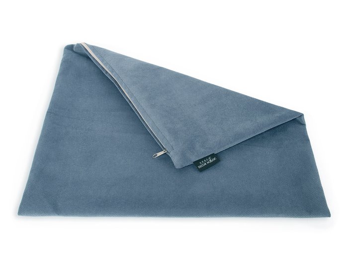 Чехол для подушки Amigo Blue синего цвета - лучшие Чехлы для подушек в INMYROOM