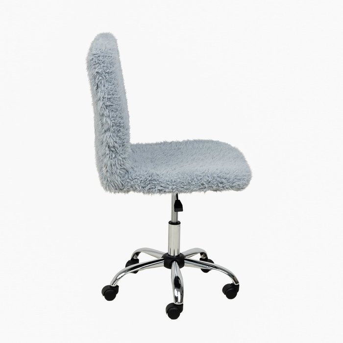 Кресло поворотное Fluffy серого цвета - лучшие Офисные кресла в INMYROOM