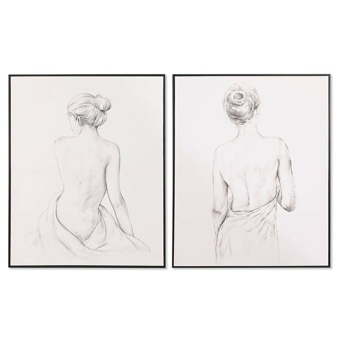 Картина Женщина современный 82,3 x 4,5 x 102,3 cm (2 штук)