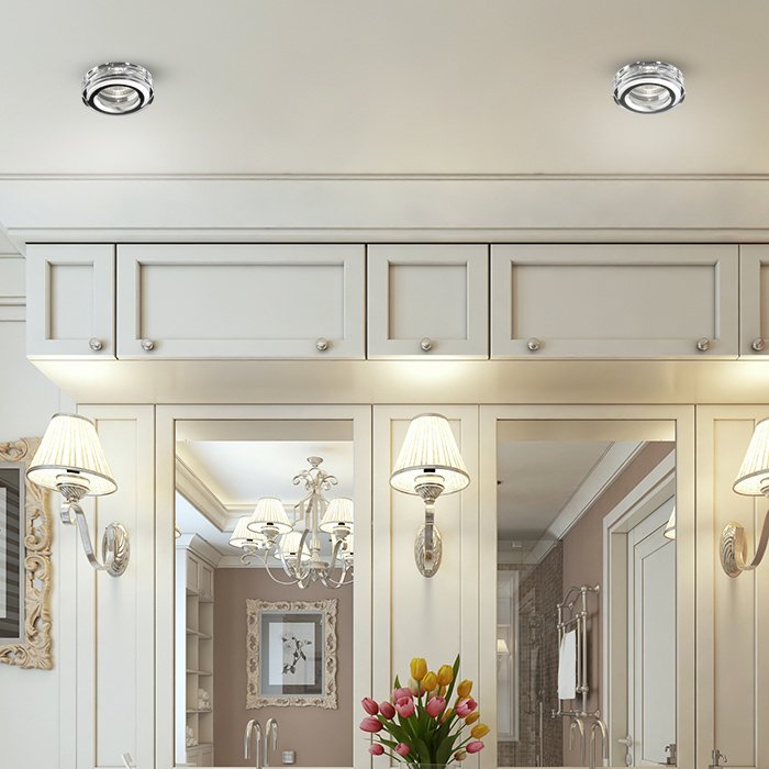 Точечный светильник AQUA 369879 (стекло, цвет прозрачный) - купить Встраиваемые споты по цене 3020 Точечный светильник AQUA 369879 (стекло, цвет прозрачный) - купить Встраиваемые споты по цене 3020