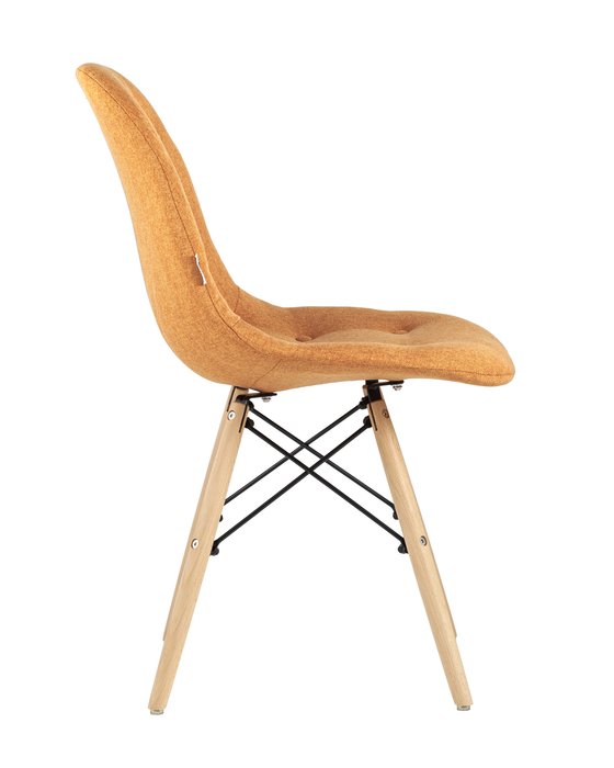 Стул Soft оранжевого цвета - лучшие Обеденные стулья в INMYROOM
