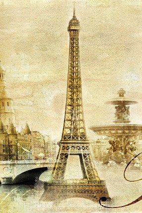 Декоративная картина "Ля Франс" - лучшие Принты в INMYROOM
