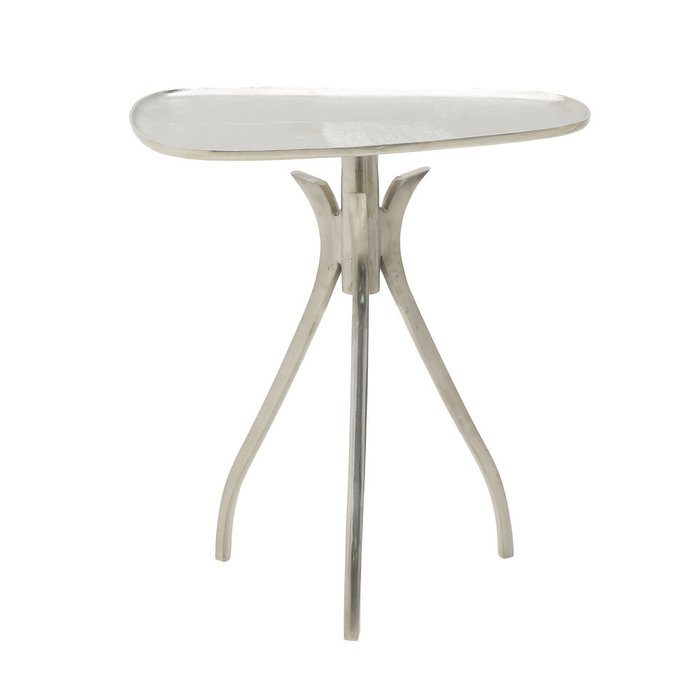 Кофейный стол серебряного цвета - купить Кофейные столики по цене 16860.0