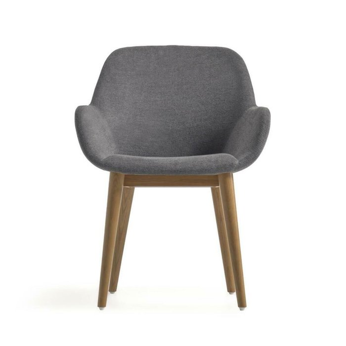 Стул Konna темно-серого цвета - купить Обеденные стулья по цене 44990.0