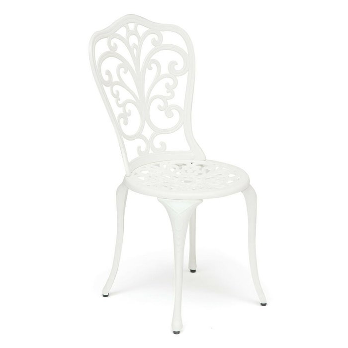 Комплект садовой мебели Romance белого цвета - купить Комплекты для сада и дачи по цене 19040.0
