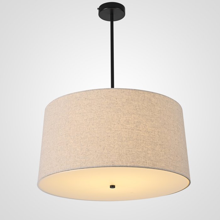Люстра RH ROUND Linen Shade Pendant