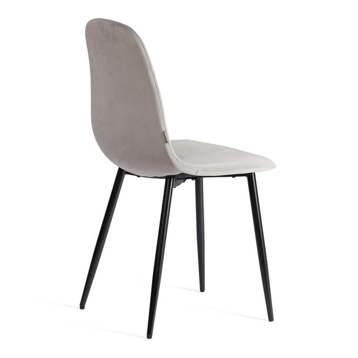 Комплект из четырех стульев Breeze серого цвета - лучшие Обеденные стулья в INMYROOM
