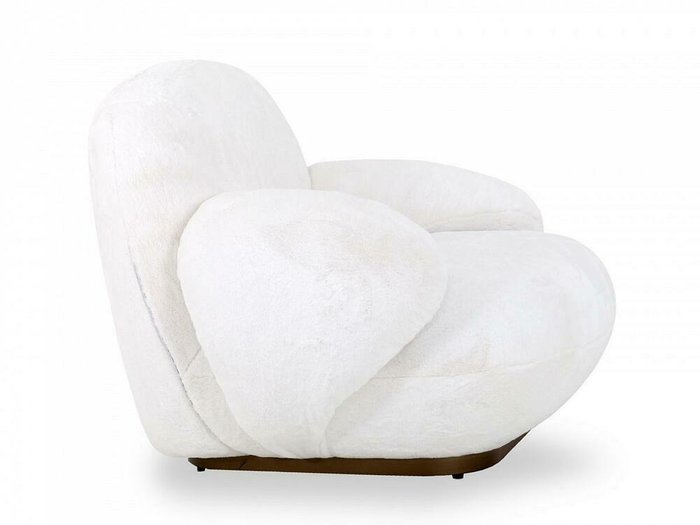 Кресло Flemming белого цвета - лучшие Интерьерные кресла в INMYROOM