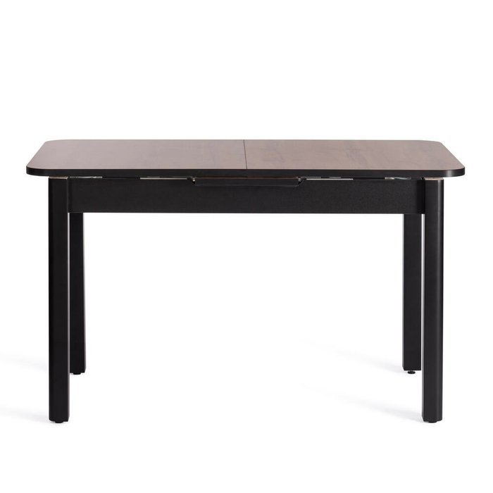 Раздвижной обеденный стол Aligery коричневого цвета - лучшие Обеденные столы в INMYROOM