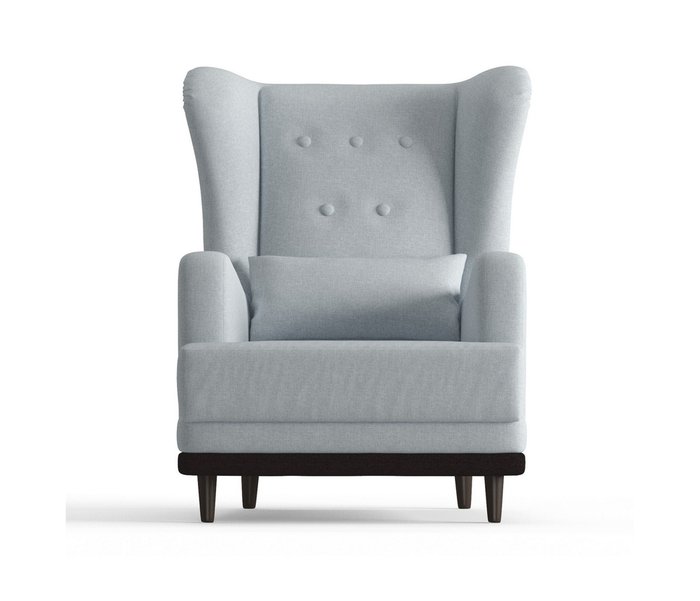 Кресло Лорд светло-серого цвета - купить Интерьерные кресла по цене 13290.0