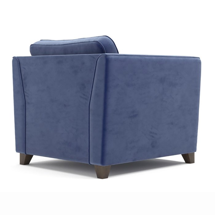 Кресло Wolsly синего цвета - лучшие Интерьерные кресла в INMYROOM