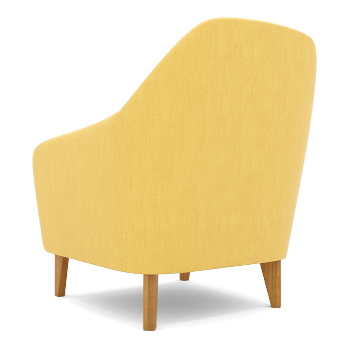 Кресло Miami lux желтого цвета - лучшие Интерьерные кресла в INMYROOM