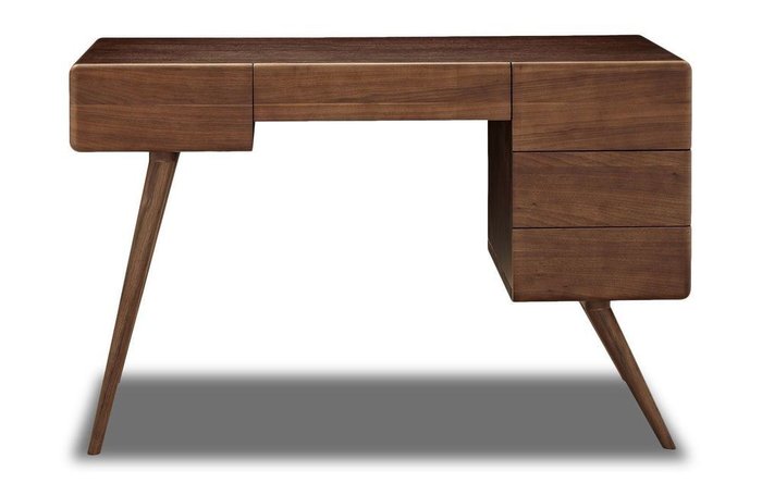 Стол письменный Hackney коричневого цвета - купить Письменные столы по цене 68120 Стол письменный Hackney коричневого цвета - купить Письменные столы по цене 68120