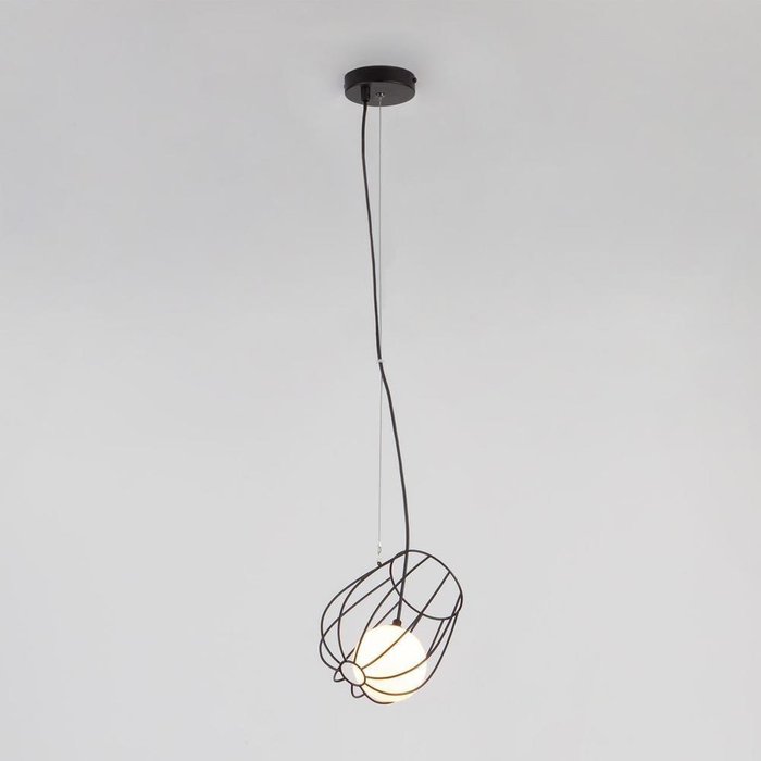 Подвесной светильник Basket из металла и стекла