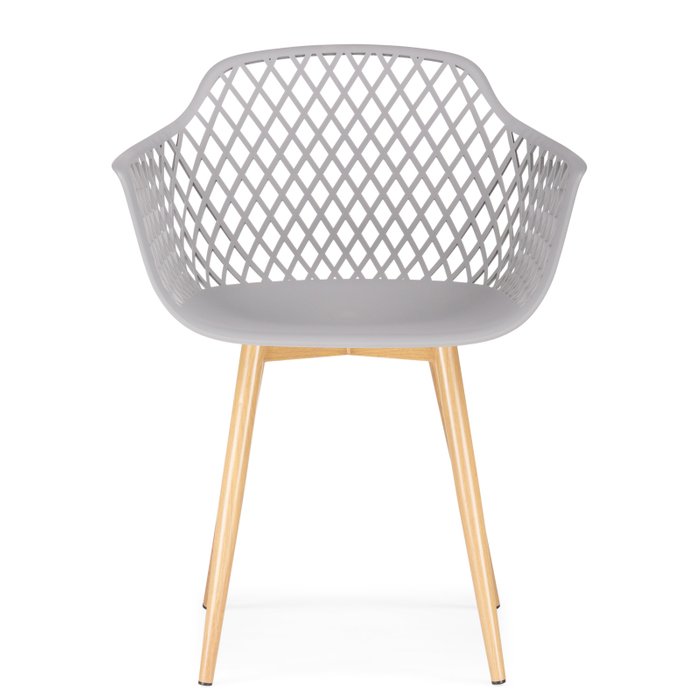 Обеденный стул Rikon серого цвета - купить Обеденные стулья по цене 5040.0