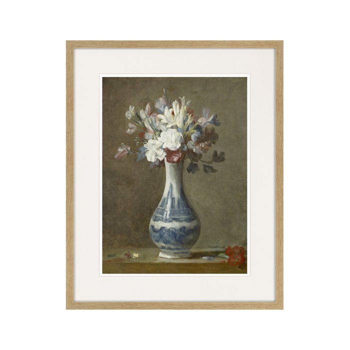 Репродукция картины A Vase of Flowers 1750 г. - купить Картины по цене 3995.0