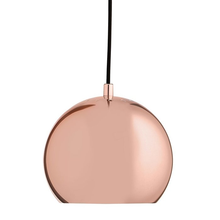 Лампа подвесная Ball бронзового цвета 