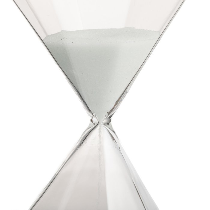 Песочные часы на 30 минут Белые - купить Декоративные предметы по цене 1870.0