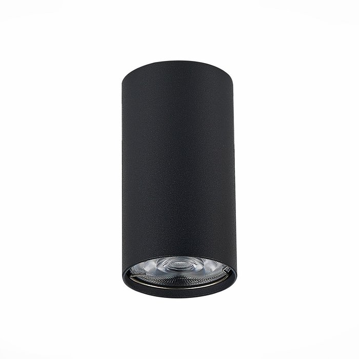 Светильник потолочный Мат. черный GU10 1*50W  D54xH100 220V Без ламп SIMPLUS - купить Потолочные светильники по цене 690.0