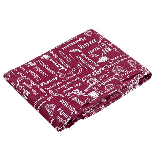 Фартук 'Правила кухни' 70х90, с карманом и регулируемой бретелью, рогожка, 100 % хлопок, 'Вишня' - купить Фартуки по цене 592 Фартук 'Правила кухни' 70х90, с карманом и регулируемой бретелью, рогожка, 100 % хлопок, 'Вишня' - купить Фартуки по цене 592