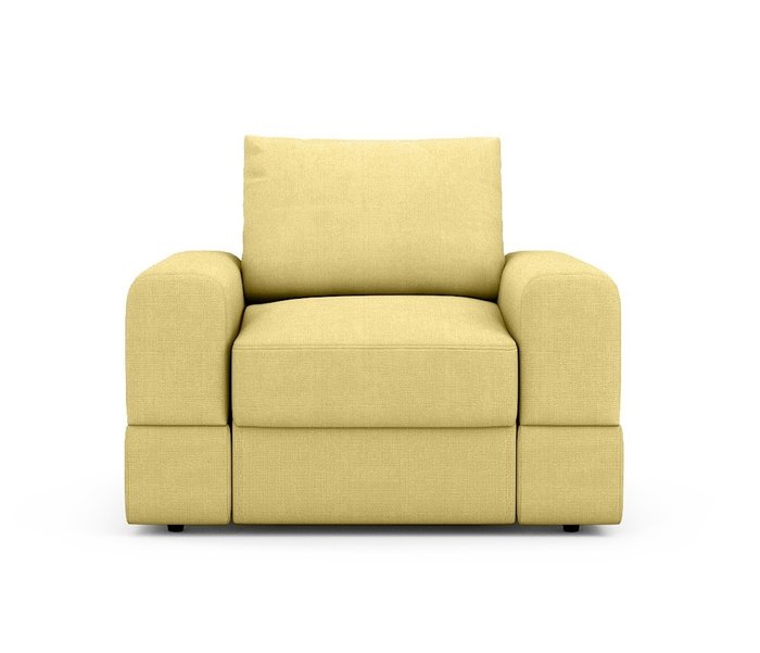 Кресло Elke желтого цвета - лучшие Интерьерные кресла в INMYROOM