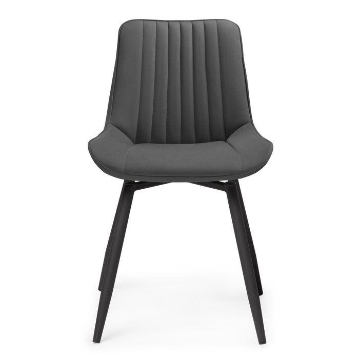 Стул вращающейся Седа темно-серого цвета - купить Обеденные стулья по цене 7190.0