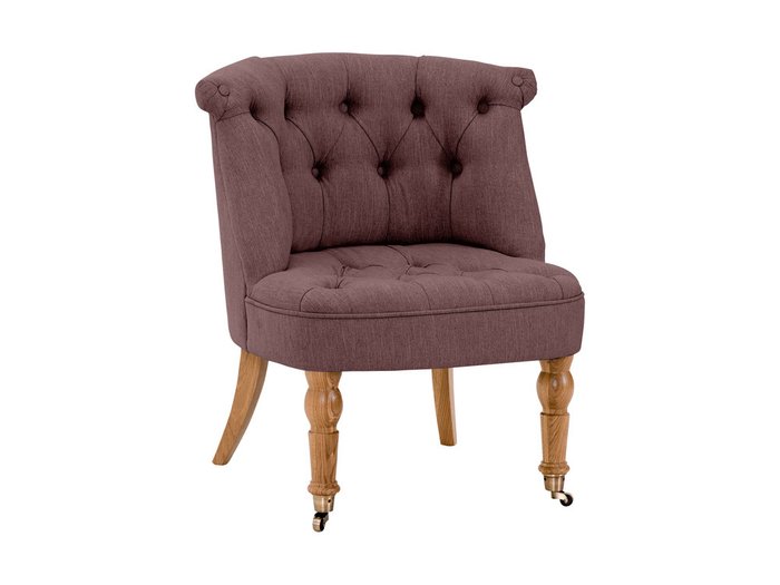 Кресло Visconte коричневого цвета - купить Интерьерные кресла по цене 20490.0