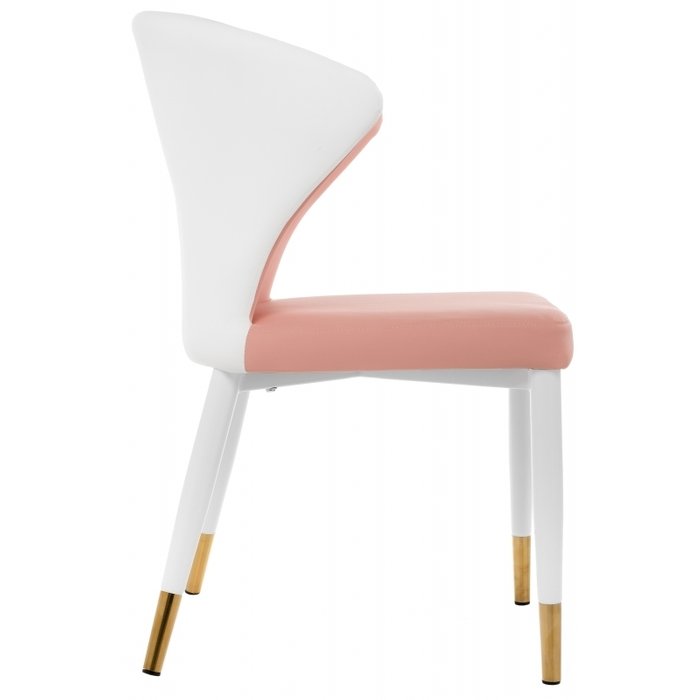Стул Darcy white / pink бело-розового цвета - купить Обеденные стулья по цене 9110.0