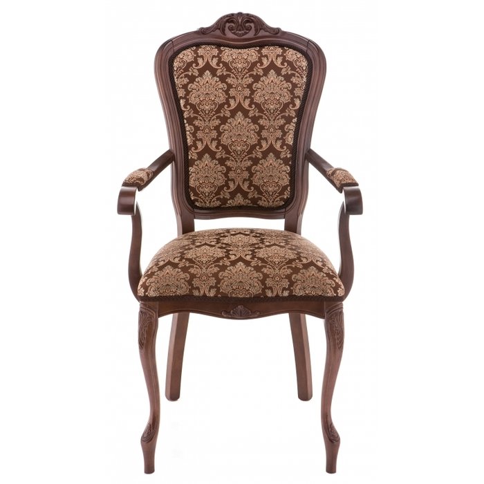 Обеденный стул Руджеро с шоколадной обивкой  - лучшие Обеденные стулья в INMYROOM