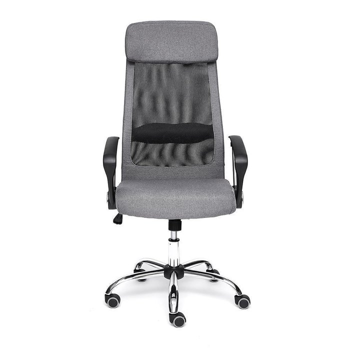 Кресло  офисное Profit серого цвета - лучшие Офисные кресла в INMYROOM