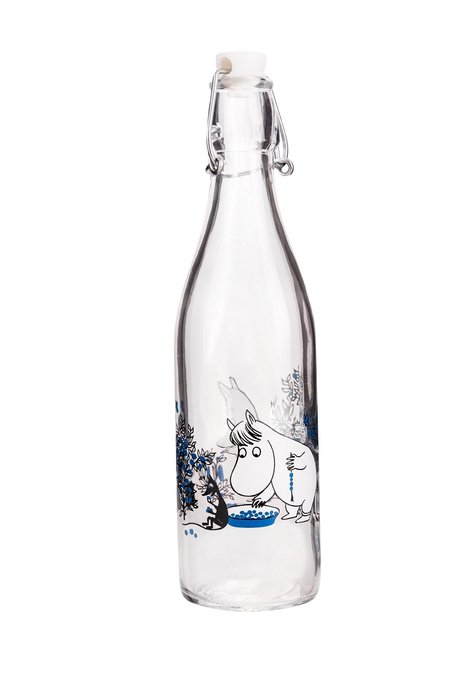 Бутылка Черника из стекла