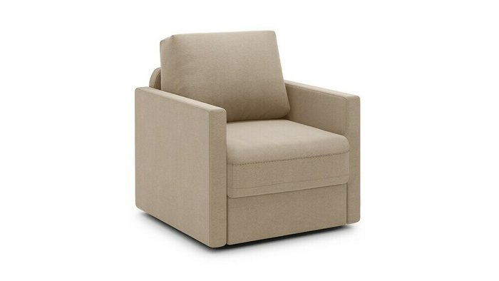 Кресло Стелф Эко S бежевого цвета - купить Интерьерные кресла по цене 21200.0
