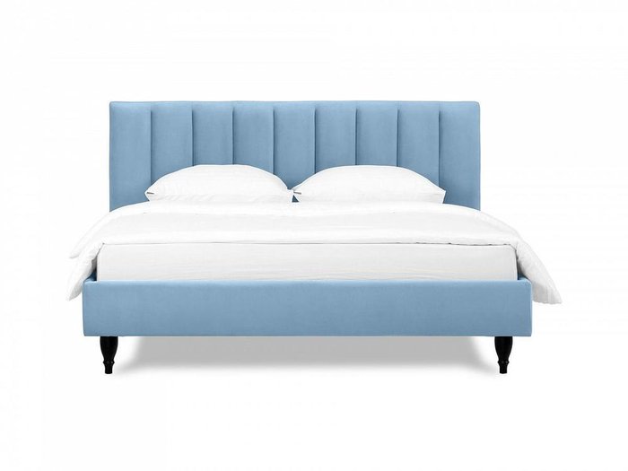 Кровать Queen II Sofia L 160х200 голубого цвета  - купить Кровати для спальни по цене 63720.0