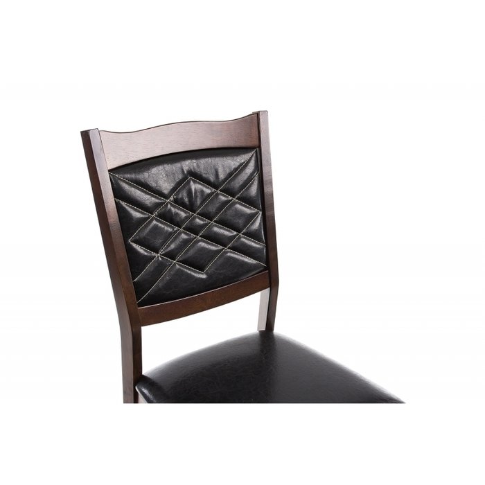 Стул Vale cappuccino черно-коричневого цвета - лучшие Обеденные стулья в INMYROOM