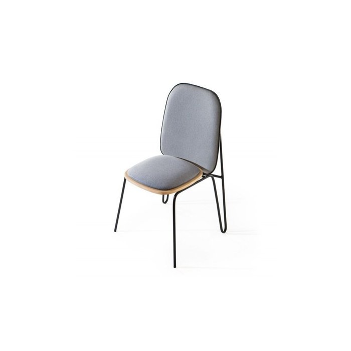 Cтул Aos серого цвета - купить Обеденные стулья по цене 28100.0