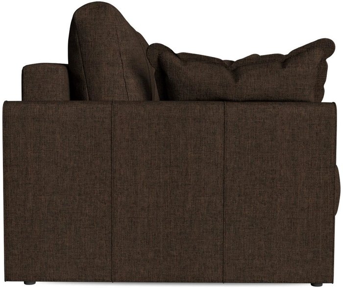 Диван-кровать прямой Римини tesla Chocolate коричневого цвета - лучшие Прямые диваны в INMYROOM