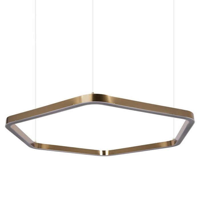 Подвесная люстра Titanium 100 золотого цвета - лучшие Подвесные люстры в INMYROOM