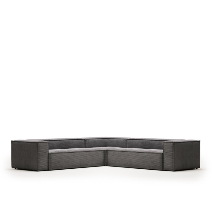 Угловой диван Blok 320 серого цвета - купить Угловые диваны по цене 603990.0