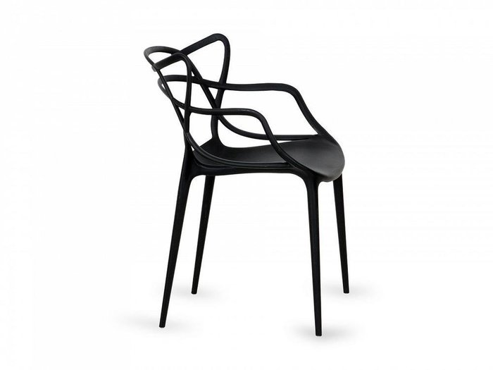 Стул Swell черного цвета - лучшие Обеденные стулья в INMYROOM