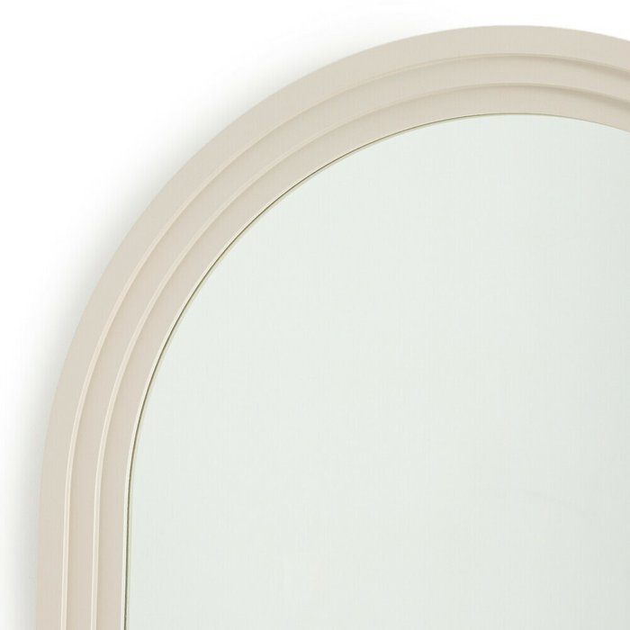 Настенное зеркало Letsi 75x195 молочного цвета - лучшие Настенные зеркала в INMYROOM