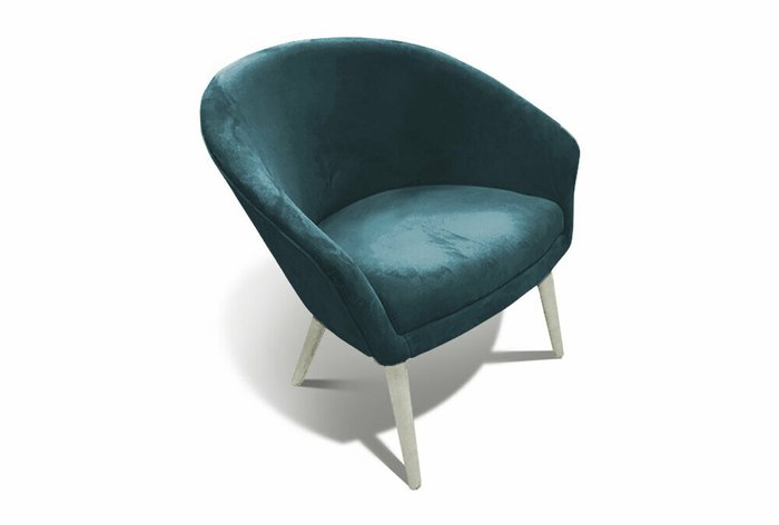 Кресло Тиана темно-синего цвета