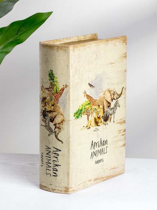 Шкатулка в виде книги бежевого цвета - купить Шкатулки по цене 2250.0