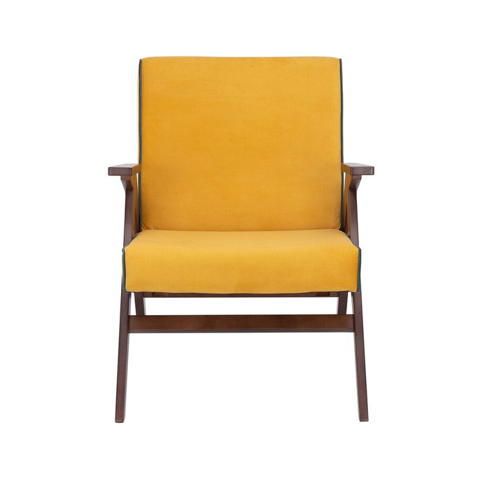 Кресло для отдыха Вест желтого цвета - купить Интерьерные кресла по цене 9547.0