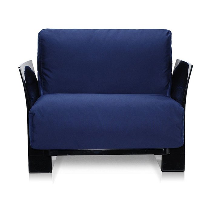 Кресло Pop синего цвета - купить Интерьерные кресла по цене 166030.0