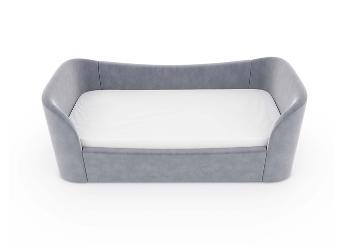 Диван-кровать Kidi Soft 90х200 серого цвета - лучшие Одноярусные кроватки в INMYROOM